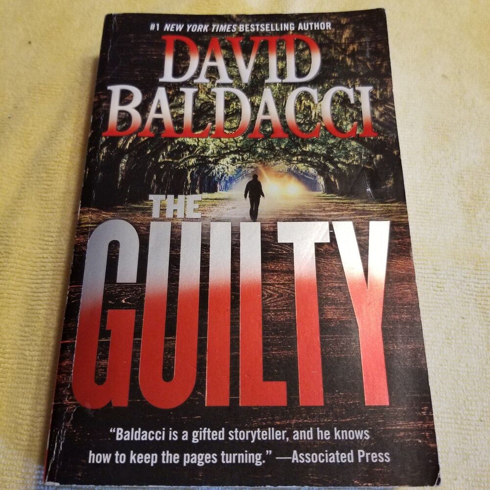 The Guilty paperback book by David Baldacci